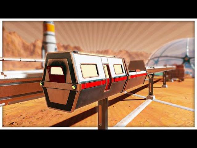 I was sent to Mars to BUILD TRAINS in Surviving Mars: Martian Express