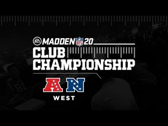 Madden NFL 20 Divisional Finals AFC/NFC West