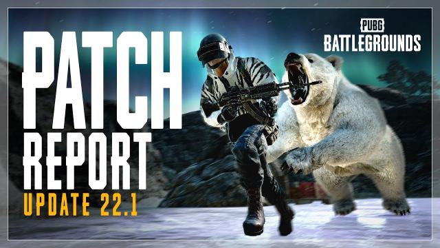 PUBG | Patch Report #22.1 - A New Creature, a New Attachment and New environmental mood in Vikendi
