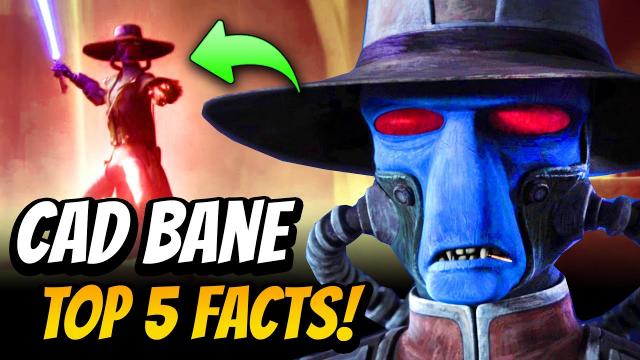 Top 5 Cad Bane Facts and Moments You Won't Believe! Wielding Lightsaber, Most Dangerous Heist!