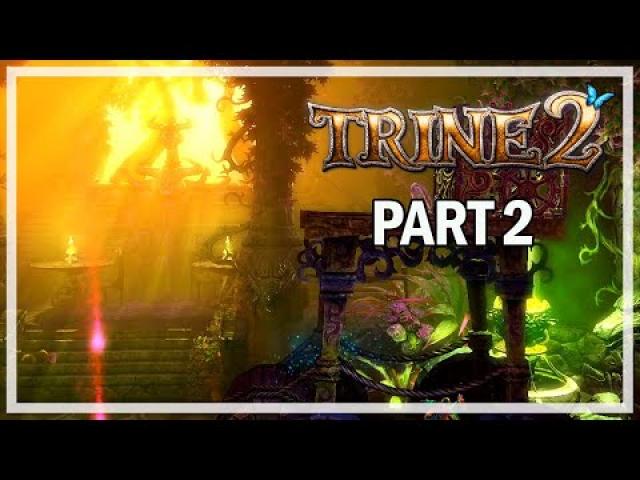 Trine 2 Complete Story - Let's Play Part 2 - Wizard OP (PC Gameplay & Commentary)