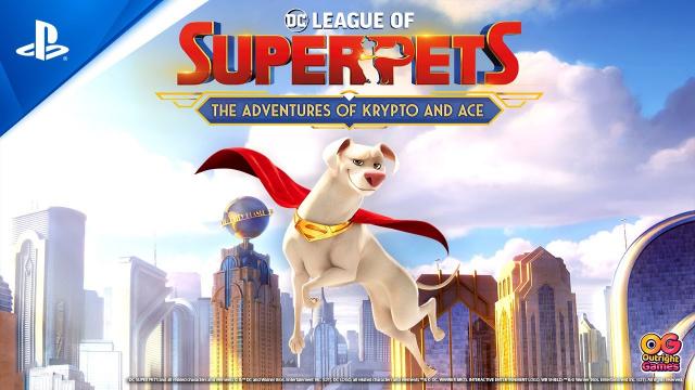 DC League of Super-Pets: The Adventures of Krypto and Ace - Announce Trailer | PS4