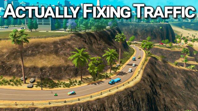 Building a COASTAL ROAD to FIX TRAFFIC! — Cities: Skylines (#19)