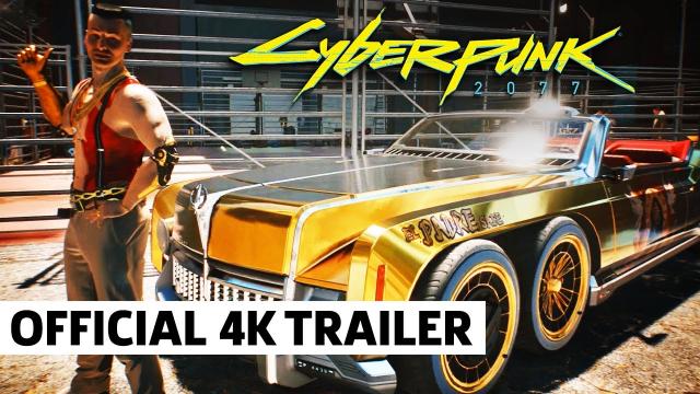 Cyberpunk 2077 — Rides of the Dark Future | Official Vehicle Preview (4K)