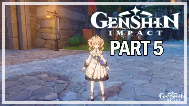 GENSHIN IMPACT - PC Let's Play Part 5 - Hidden Treasure