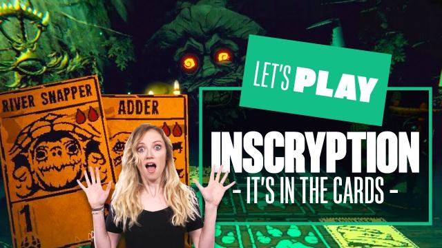 Let's Play Inscryption - SPOOKY, SCARY DECK BUILDING - IT'S IN THE CARDS! INSCRYPTION PC GAMEPLAY