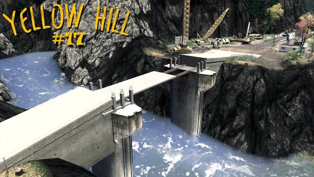 The Bridge construction site - Yellow Hill | S2 EP17 | Cities Skylines