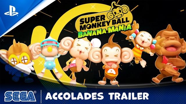 Super Monkey Ball Banana Mania - Accolades Trailer | PS5, PS4