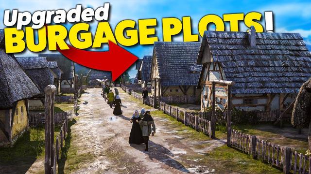 How to Upgrade Burgage Plots! — Manor Lords Demo (#3)