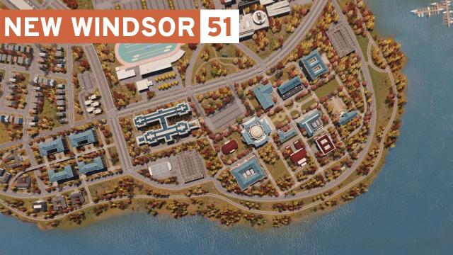 Completing the University - Cities Skylines: New Windsor #51