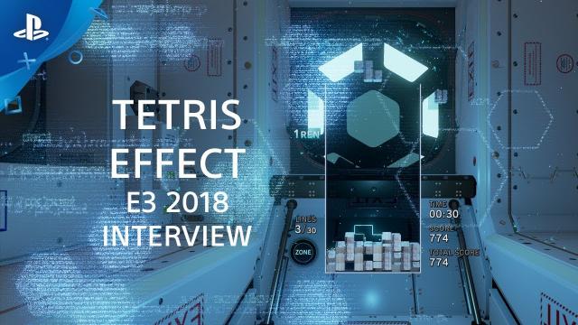 Tetris Effect Interview | PS4, PS VR at E3 2018