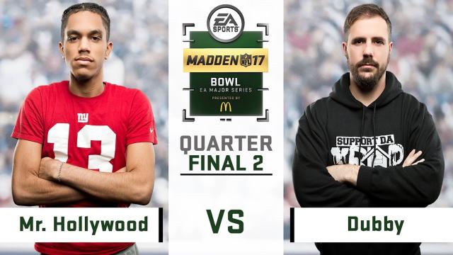 Mr. Hollywood vs. Dubby (Recap) | Day 3 Quarterfinals | Madden Bowl 2017