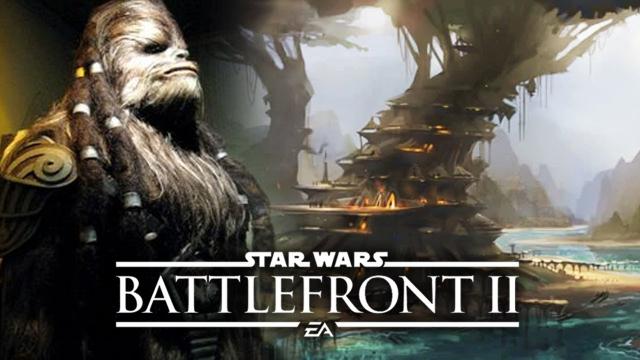 Star Wars Battlefront 2 - New Kashyyyk Map Details!  Space Battles!  More on FREE DLC!