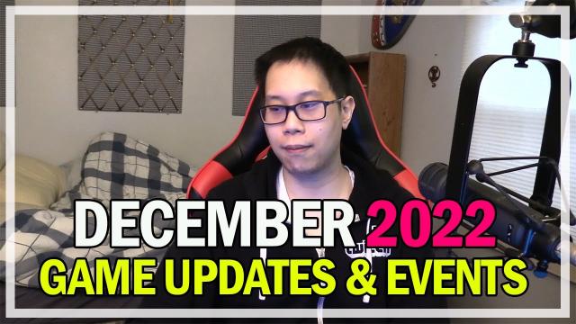 December 2022 End of the Year Game Updates & Events Vlog