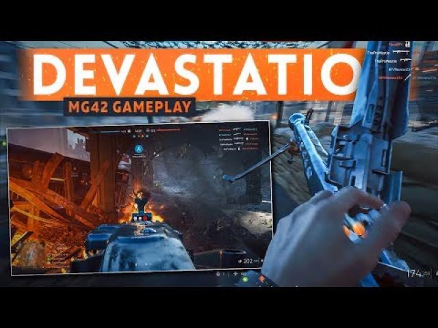THIS GAME IS ALMOST PERFECT! - Battlefield 5 Multiplayer Gameplay: Devastation Map & MG42