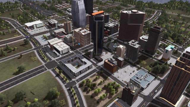 Cities: Skylines - Building a realistic US city [EP.1] - Downtown