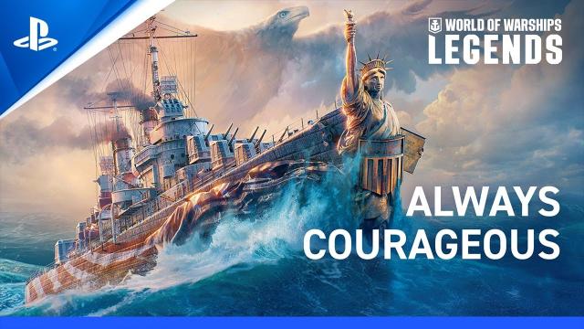 World of Warships: Legends - Be Always Courageous! | PS5 & PS4 Games