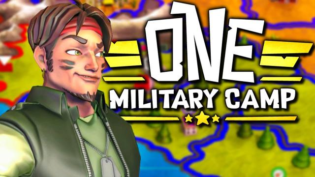 Conquering HALF of The Map! — One Military Camp (#5)