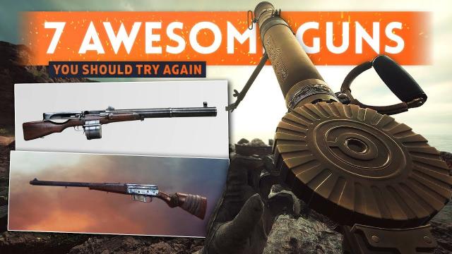 ➤ 7 HUGELY IMPROVED GUNS YOU SHOULD TRY AGAIN! - Battlefield 1 Weapon Balance Update (TTK 2.0 Patch)