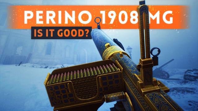 ► PERINO 1908 MG: IS IT GOOD?! - Battlefield 1 In The Name Of The Tsar DLC