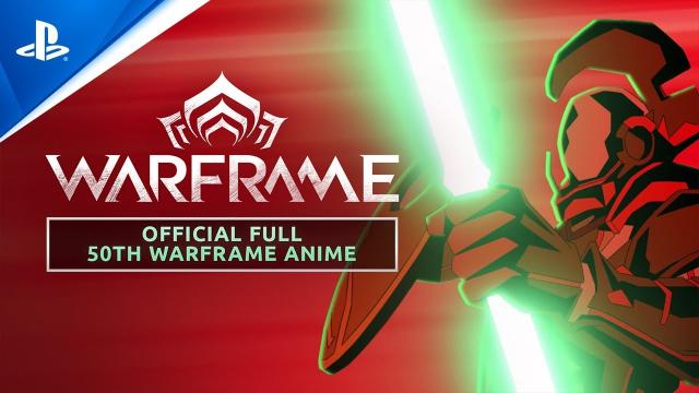 Warframe - Ascension Day: Official 50th Celebration Styanax Anime Trailer | PS4 Games