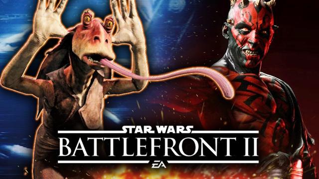 Star Wars Battlefront 2 - New Hero Mode! Jar Jar Binks! Hero Customization!