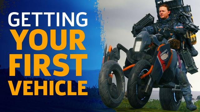 Death Stranding - When You Get Your First Vehicle and Hot Bike Tips