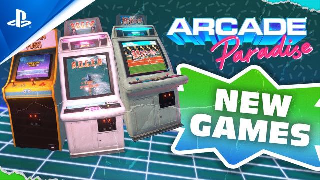 Arcade Paradise - Coin-Op Pack 2 Launch Trailer | PS5 & PS4 Games