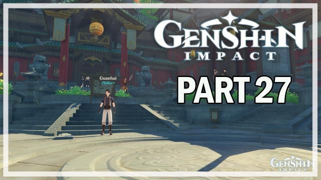 GENSHIN IMPACT - PC Let's Play Part 27 - Slimes