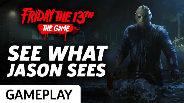 See What Jason Sees - Friday The 13th: The Game Gameplay