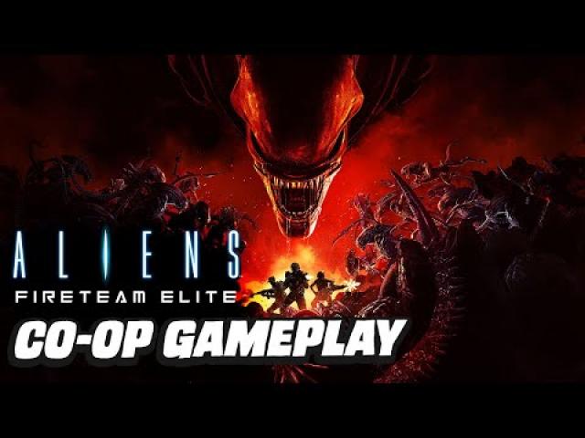 10 Minutes of Aliens Fireteam Elite Co-op Gameplay