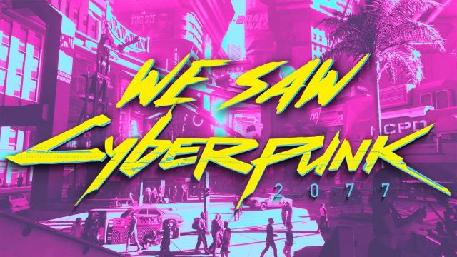 We Saw an Hour Demo of Cyberpunk 2077 | E3 2018