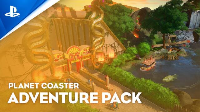 Planet Coaster: Console Edition - Adventure Pack Launch Trailer | PS5, PS4