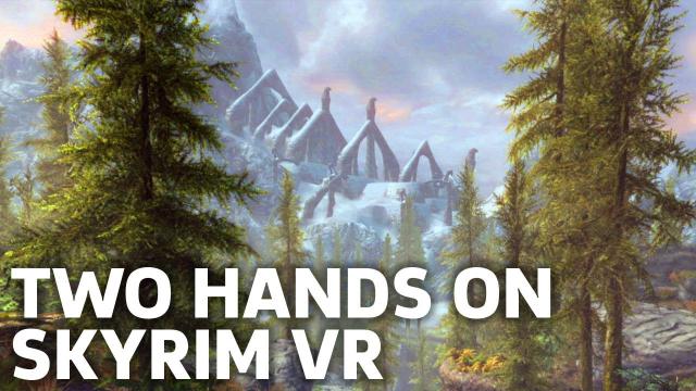 28 Minutes of  Skyrim VR Gameplay