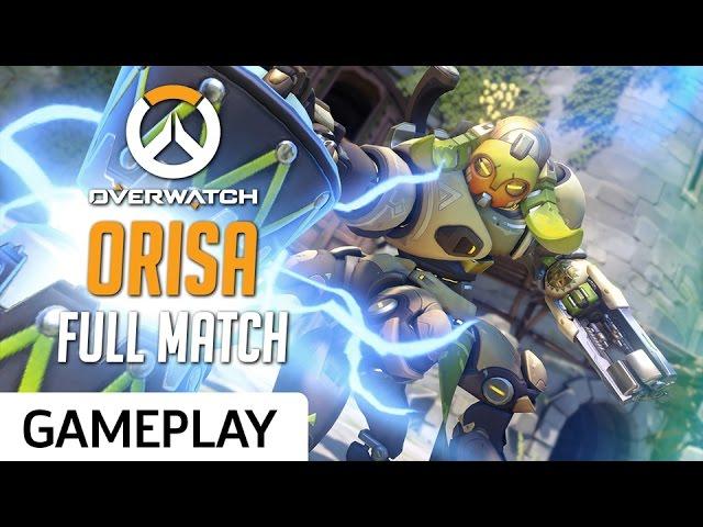 Orisa Gameplay on Oasis - Overwatch