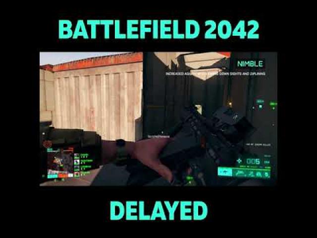 This is what Battlefield 2042 was delayed...