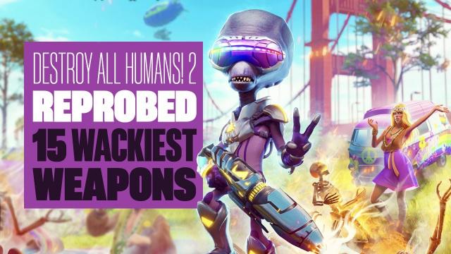 Destroy all Humans! 2: Reprobed’s 15 Wackiest Weapons Ranked - (Sponsored Content) DAH2 PS5 gameplay
