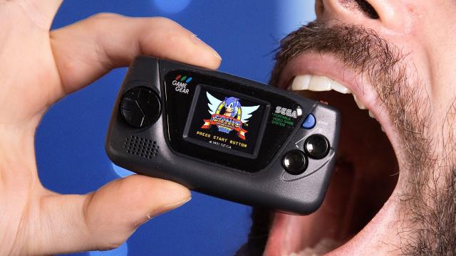 The Smallest Official Handheld Game Console