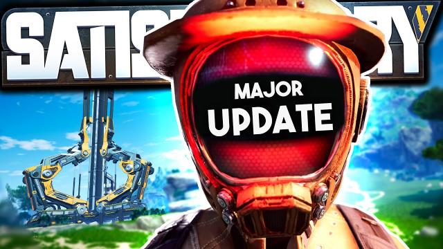 MAJOR UPDATE w/ Facecam! - Satisfactory Early Access Gameplay Ep 55