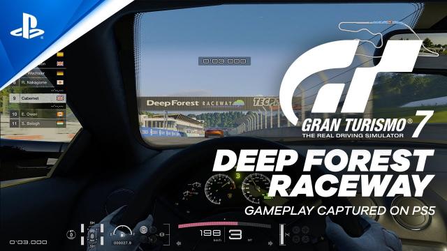 Gran Turismo 7 - Deep Forest Raceway Gameplay | PS5, PS4