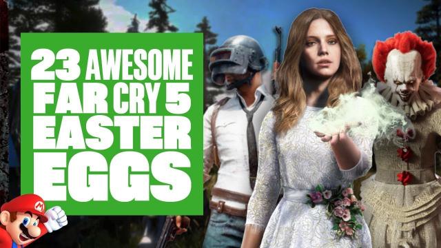 23 Far Cry 5 Easter Eggs You Might Have Missed - Super Mario Bros, PUBG, IT and MORE!