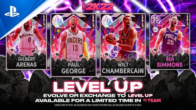 NBA 2K22 - MyTEAM Level Up Packs | PS5, PS4