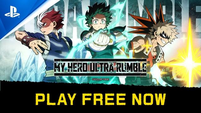 My Hero Ultra Rumble - Launch Trailer | PS4 Games