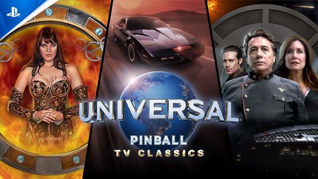 Pinball FX - Universal Pinball: TV Classics Launch Trailer | PS5 & PS4 Games