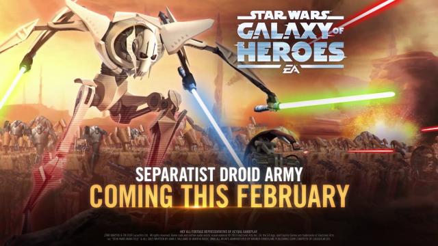 Star Wars: Galaxy of Heroes – Separatist Droids Strike Back!