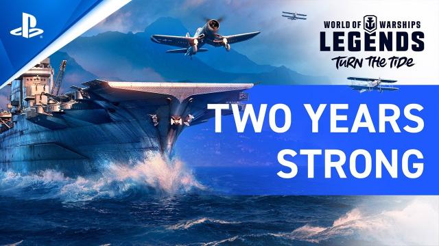 World of Warships: Legends – Two Years Strong Update 3.2 | PS4
