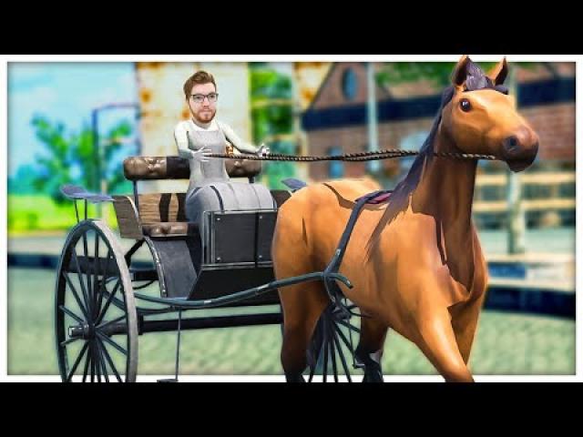 Starting a NEW TRANSPORT COMPANY with HORSES & WAGONS — Transport Fever 2
