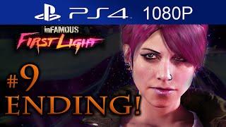 Infamous First Light ENDING Walkthrough Part 9 [1080p HD] - No Commentary