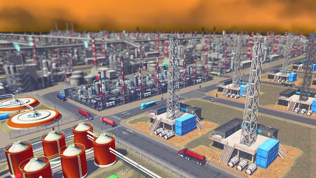 Playing Cities Skylines as an Oil Tycoon Game