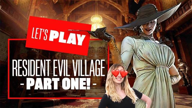 Let's Play Resident Evil Village PS5 PART ONE - RESIDENT EVIL VILLAGE GAMEPLAY REACTION